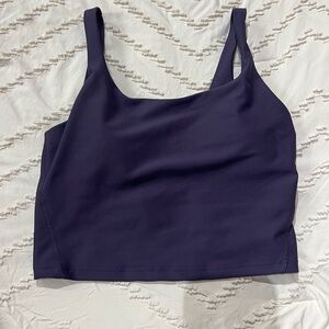 Longline sports bra